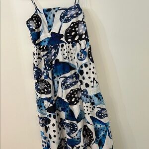 Farm Rio manta ray dress